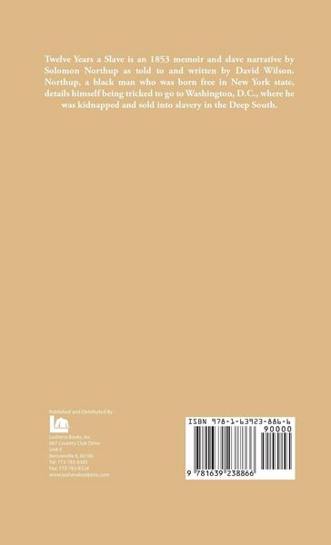 Produktbild: Twelve Years a Slave By