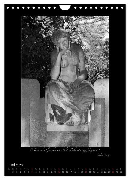 Produktbild: S&uuml;dfriedhof Leipzig (Wandkalender 2026 DIN A4 hoch), CALVENDO Monatskalender
