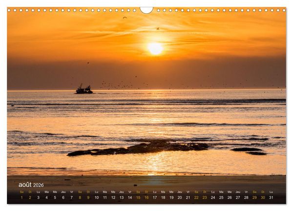 Produktbild: Ault aux portes de la Baie de Somme (Calendrier mural 2026 DIN A3 vertical), CALVENDO calendrier mensuel