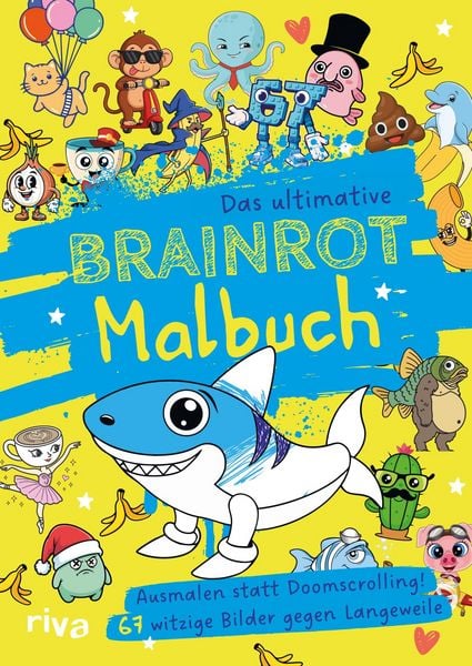 Produktbild: Das ultimative Brainrot-Malbuch