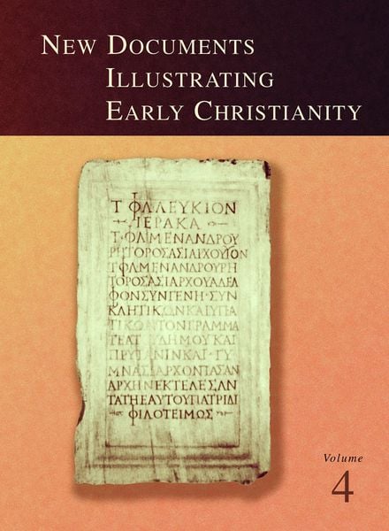 Produktbild: New Documents Illustrating Early Christianity, 4