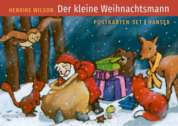 Produktbild: Der kleine Weihnachtsmann Postkarten-Set