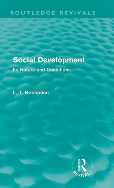 Produktbild: Social Development (Routledge Revivals)