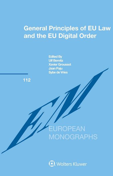 Produktbild: General Principles of EU Law and the EU Digital Order