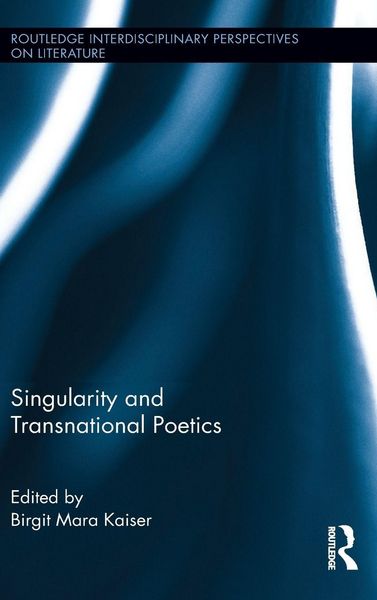 Produktbild: Singularity and Transnational Poetics