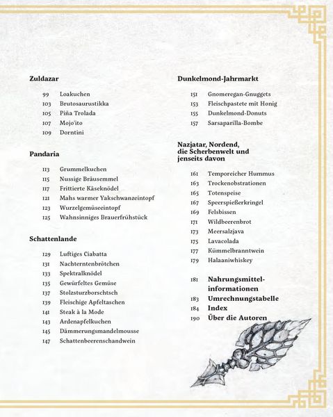 Produktbild: World of Warcraft: Neue Gen&uuml;sse aus Azeroth - Das offizielle Kochbuch