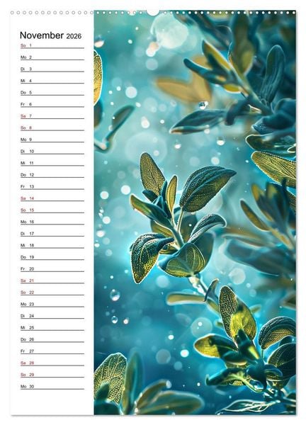 Produktbild: Kr&auml;uterfrische (hochwertiger Premium Wandkalender 2026 DIN A2 hoch), Kunstdruck in Hochglanz