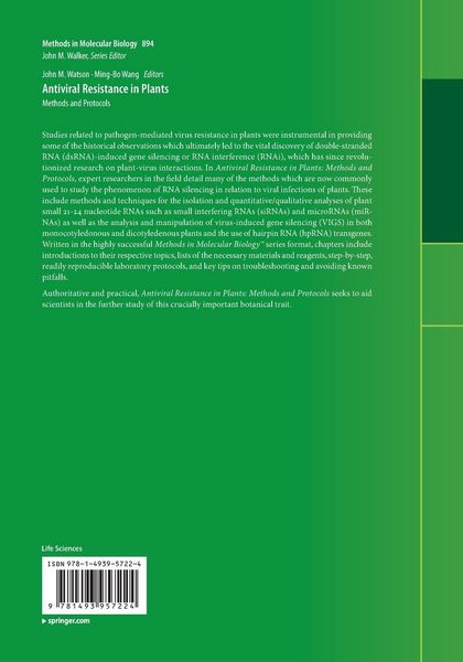 Produktbild: Antiviral Resistance in Plants