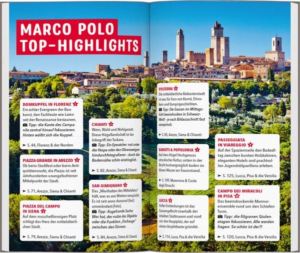 Produktbild: MARCO POLO Reisef&uuml;hrer Toskana