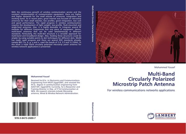 Produktbild: Multi-Band Circularly Polarized Microstrip Patch Antenna
