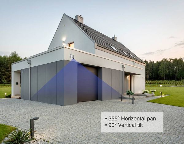 Produktbild: Sygonix PTZ WLAN SY-4760960 LAN, WLAN IP &Uuml;berwachungskamera 1920 x 1080 Pixel
