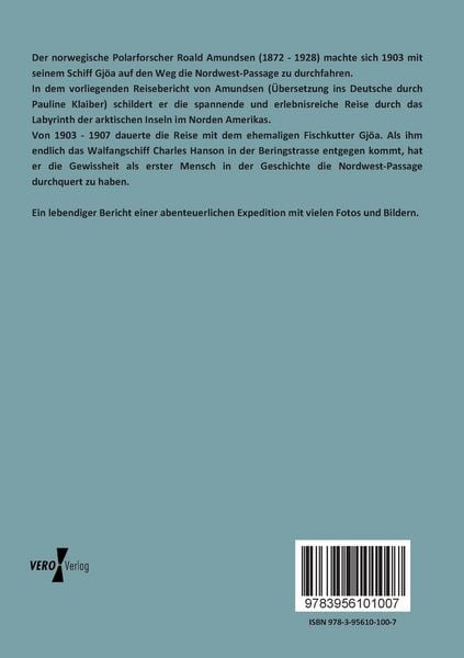 Produktbild: Die Nordwest-Passage