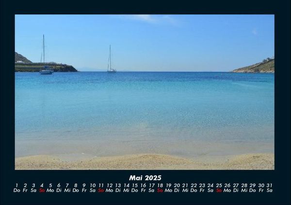 Produktbild: Die sch&ouml;nsten Meereslandschaften 2025 Fotokalender DIN A4