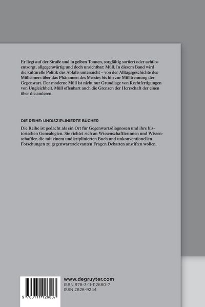 Produktbild: Die Politisierung des Abfalls