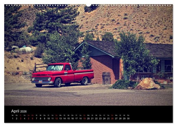 Produktbild: Roadside USA - Die guten Jahre sind vorbei (hochwertiger Premium Wandkalender 2026 DIN A2 quer), Kunstdruck in Hochglanz