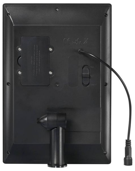 Produktbild: Sygonix SY-6662320 Solar-Lichterkette 2.4W Wei&szlig;, Schwarz