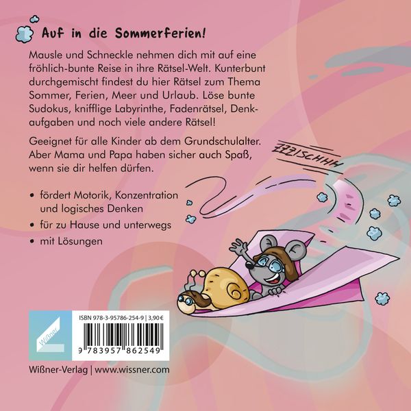 Produktbild: SOMMER-R&auml;tsel mit Mausle und Schneckle