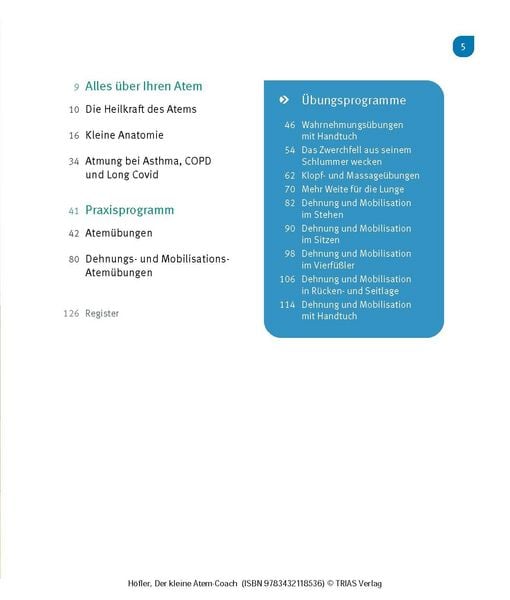 Produktbild: Der kleine Atem-Coach