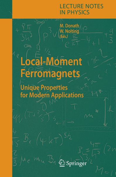 Produktbild: Local-Moment Ferromagnets