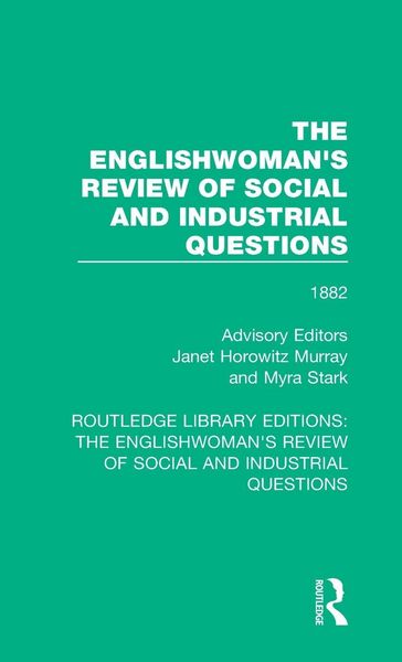 Produktbild: The Englishwoman's Review of Social and Industrial Questions
