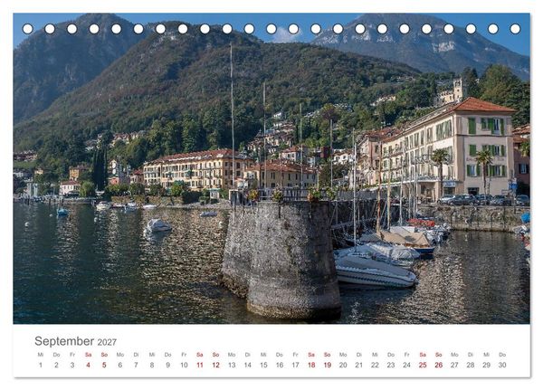 Produktbild: Como und der Comer See (Tischkalender 2027 DIN A5 quer), CALVENDO Monatskalender