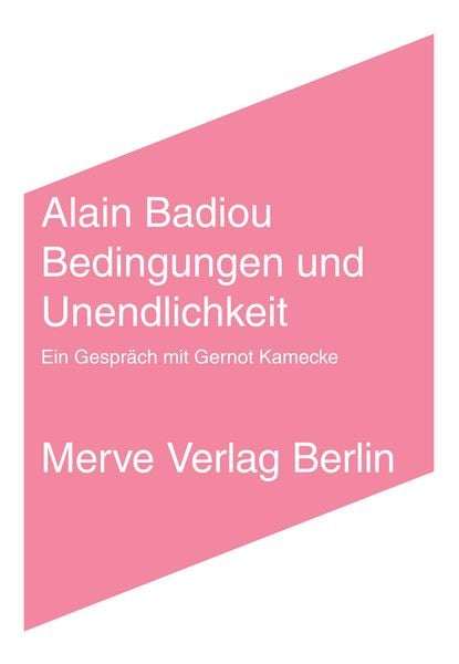 Produktbild: Bedingungen und Unendlichkeit