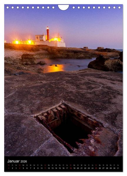 Produktbild: Portugal - Die Magie des Lichts (Wandkalender 2026 DIN A4 hoch), CALVENDO Monatskalender