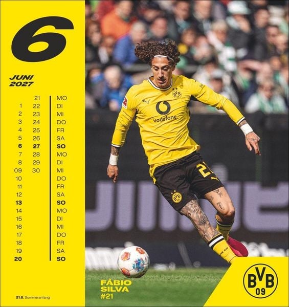 Produktbild: BVB Postkartenkalender 2027