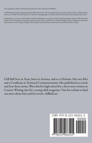Produktbild: The Long Journey - Christian Historical Fiction