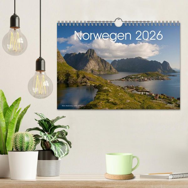 Produktbild: Norwegen (Wandkalender 2026 DIN A4 quer), CALVENDO Monatskalender
