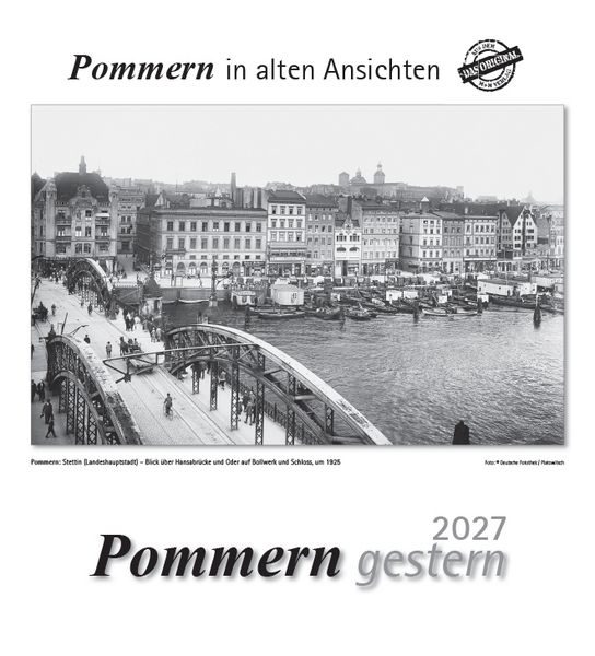 Produktbild: Pommern gestern 2027