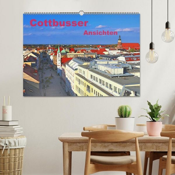 Produktbild: Cottbusser Ansichten (Wandkalender 2026 DIN A2 quer), CALVENDO Monatskalender