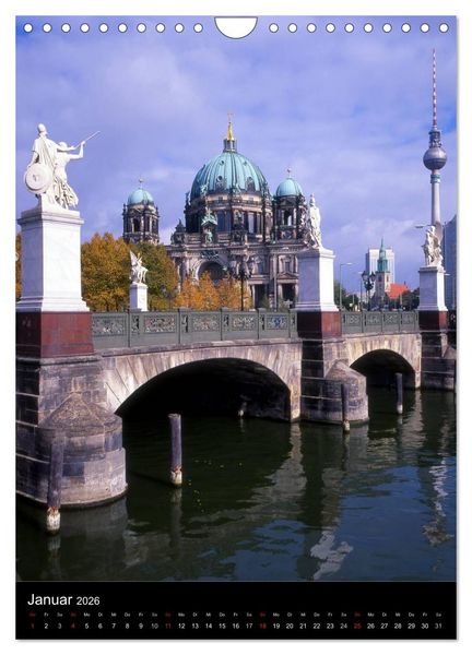 Produktbild: Weltstadt Berlin (Wandkalender 2026 DIN A4 hoch), CALVENDO Monatskalender