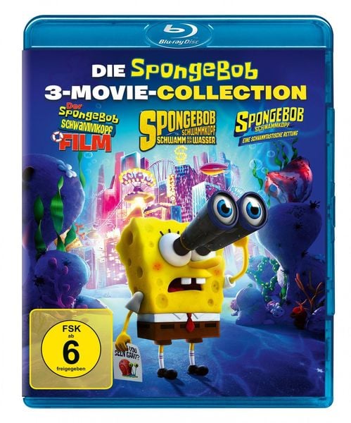 Spongebob Schwammkopf 3-Movie Collection [3 BRs] als Blu-ray kaufen