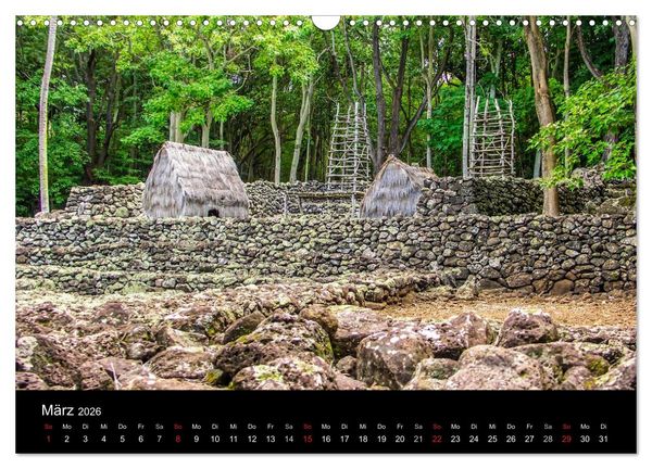 Produktbild: The Unknown HAWAII (Wandkalender 2026 DIN A3 quer), CALVENDO Monatskalender
