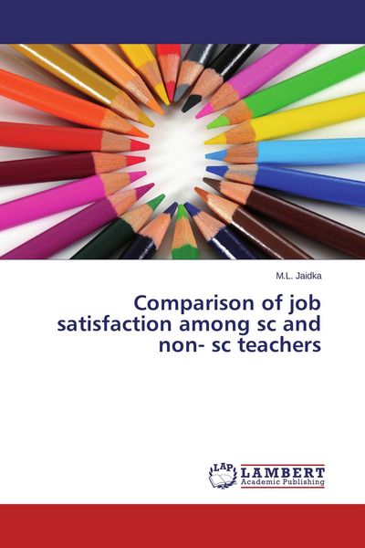 Produktbild: Comparison of job satisfaction among sc and non- sc teachers