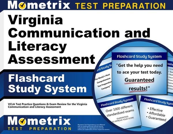 Produktbild: Virginia Communication and Literacy Assessment Flashcard Study System