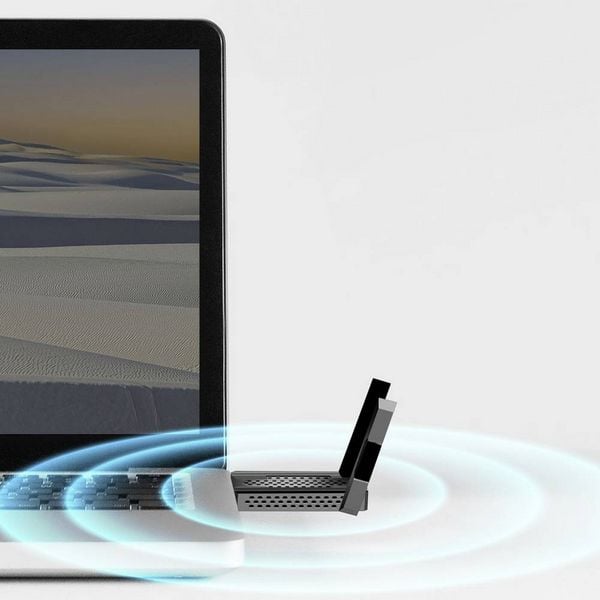 Produktbild: LogiLink WL0250 WLAN Adapter USB-A 2976MBit/s
