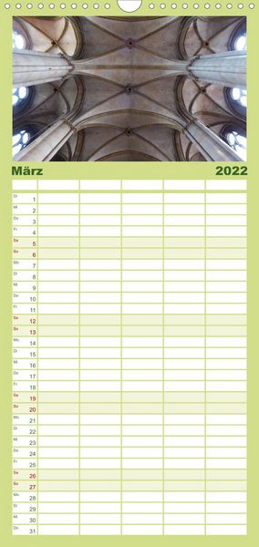 Produktbild: Familienplaner Marburg 2022 (Wandkalender 2022 , 21 cm x 45 cm, hoch)