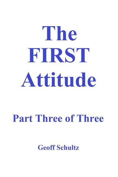 Produktbild: The First Attitude  Part Three of Three