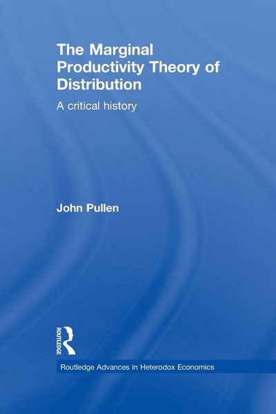 Produktbild: The Marginal Productivity Theory of Distribution