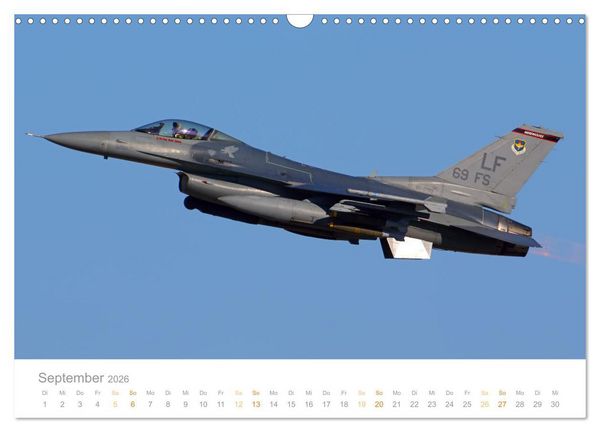 Produktbild: VIPER ACTION - F-16 FIGHTING FALCON (Wandkalender 2026 DIN A3 quer), CALVENDO Monatskalender