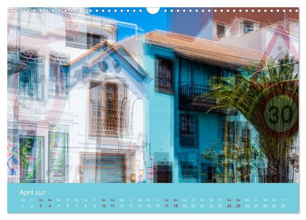 Produktbild: Architektur der Kanaren - Fotografie trifft Impressionismus (Wandkalender 2027 DIN A3 quer), CALVENDO Monatskalender