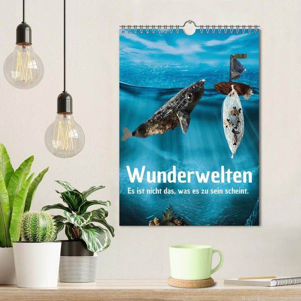 Produktbild: Wunderwelten - Es ist nicht das, was es zu sein scheint. (Wandkalender 2026 DIN A4 hoch), CALVENDO Monatskalender