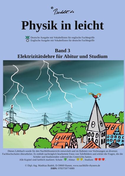 Physik in leicht, Taschenbuch von Matthias Badelt, BoD – Books on Demand, 9783759774989