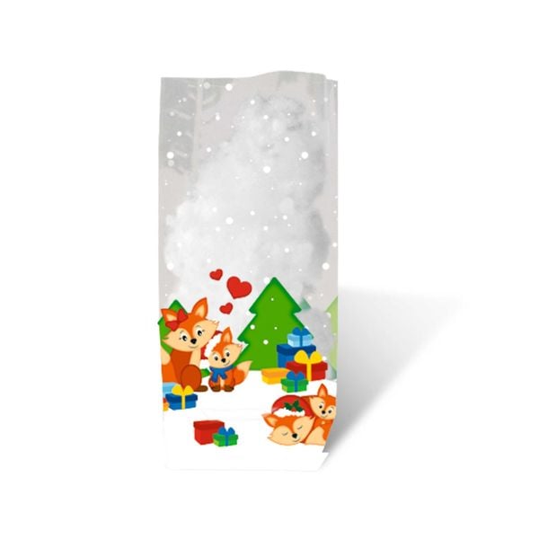 URSUS Geschenk-Bodenbeutel Geschenk-Bodenbeutel, Fuchs(11,5 x 19 cm)