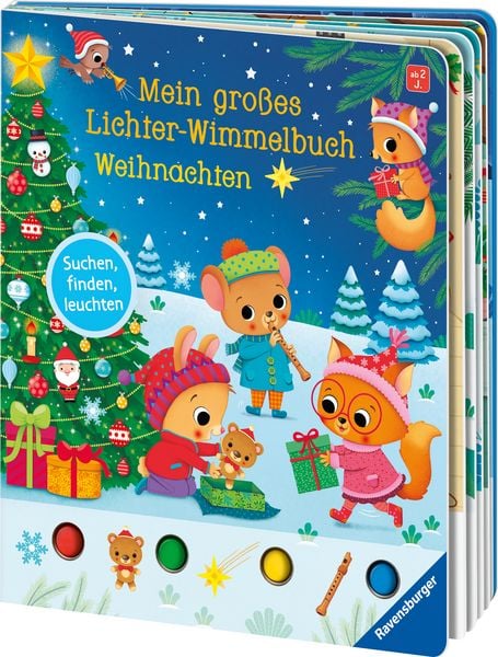 Mein großes Lichter-Wimmelbuch: Weihnachten, Gebundene Ausgabe von Sandra Grimm, Ravensburger Verlag GmbH, 9783473417698
