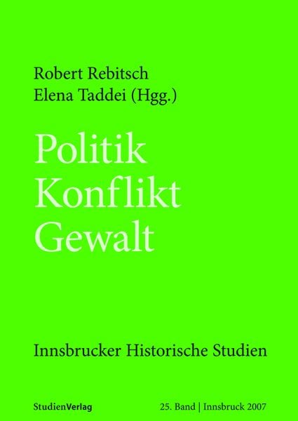 Produktbild: Politik - Konflikt - Gewalt