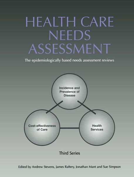 Produktbild: Health Care Needs Assessment