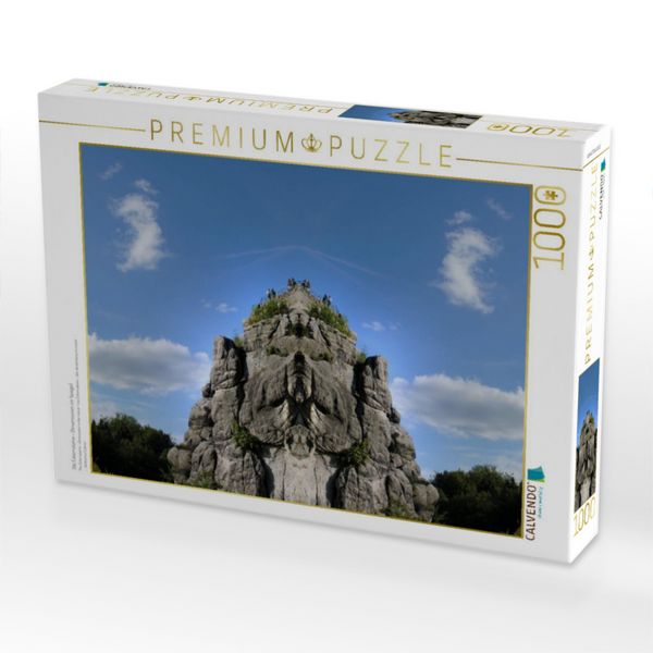 Produktbild: CALVENDO Puzzle Die Externsteine - Dimensionen im Spiegel | 1000 Teile Lege-Gr&ouml;&szlig;e 64x48cm Foto-Puzzle f&uuml;r gl&uuml;ckliche Stunden